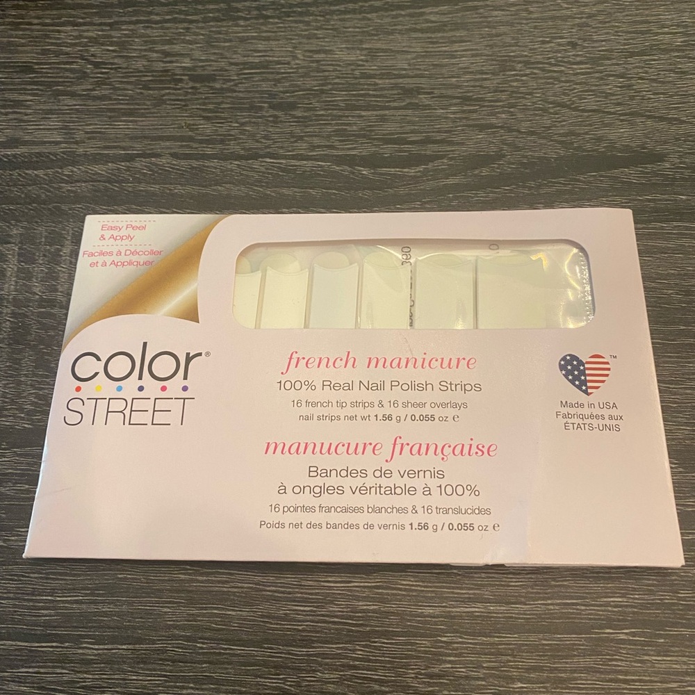 Color Street French Manicure “MEET ME IN PARIS” New!